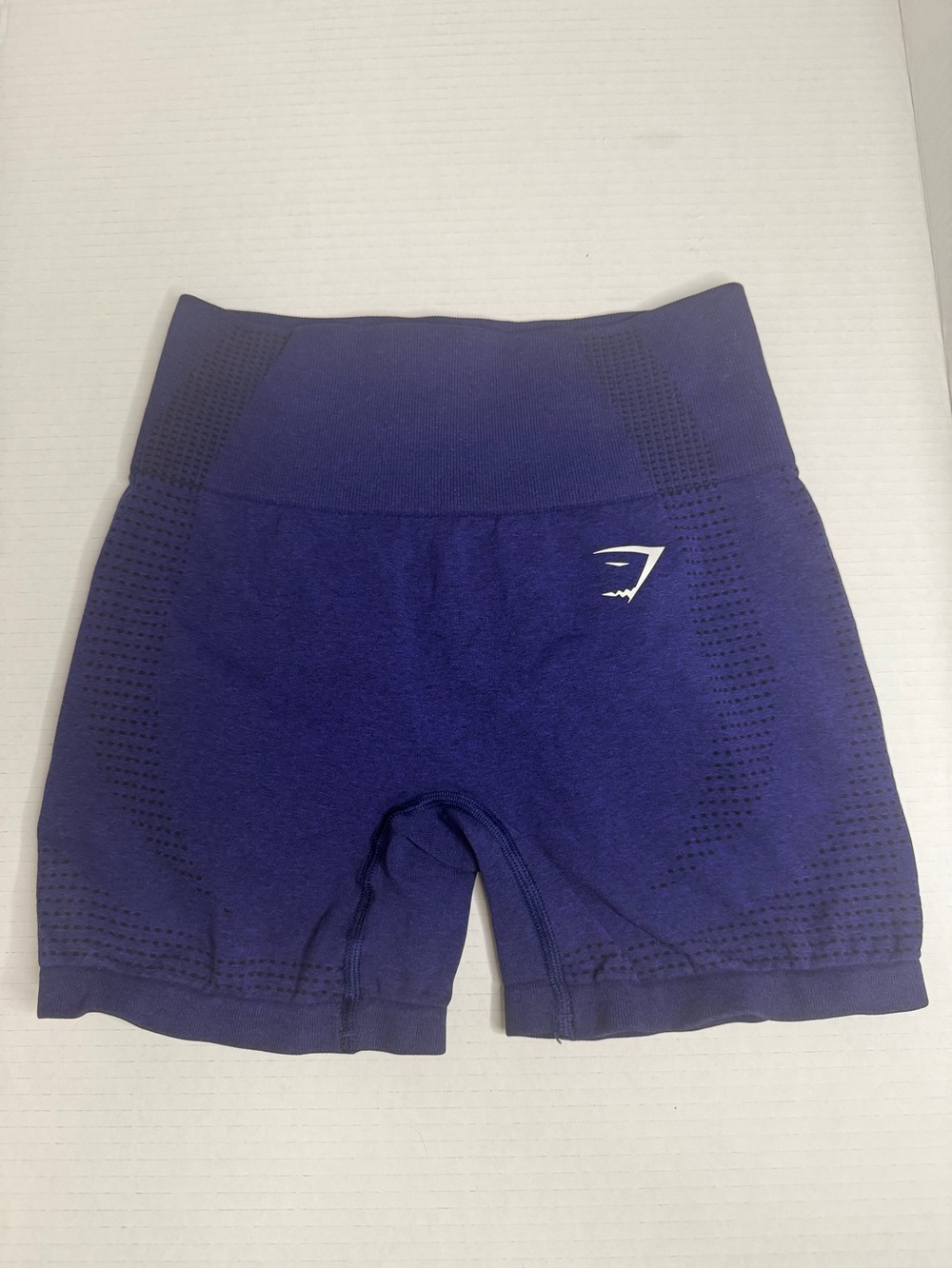 Gymshark Womens VITAL SEAMLESS SHORTS Cobalt Purple Small